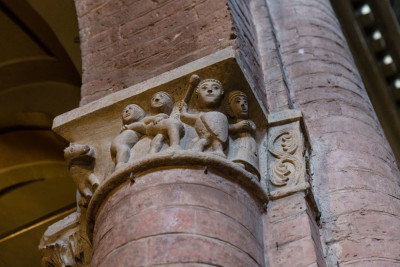 Parma Oltretorrente Chiesa di Santa Croce Capitello