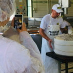Parmigiano Reggiano cheese production room